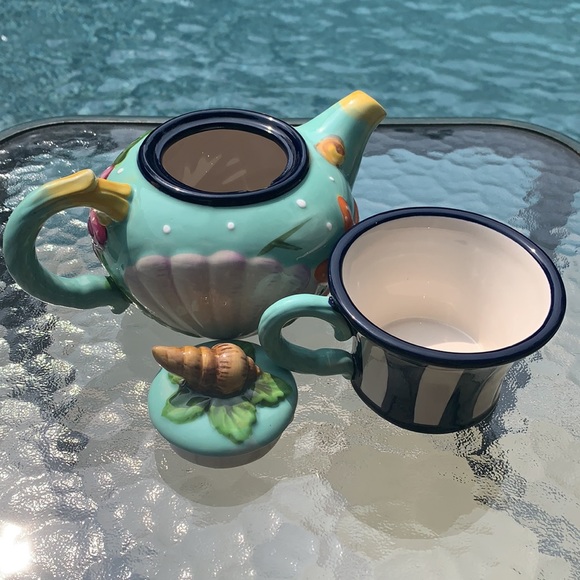 New Blue Sky Starfish Tea for One - Picture 7 of 9